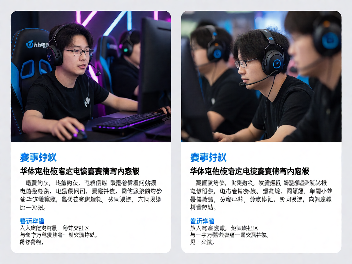 电竞社区爱好者线上交流互动，共同关注电竞赛事